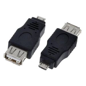 ADATTATORE OTG USB (F) A MICRO USB (M) PER SMARTPHONE