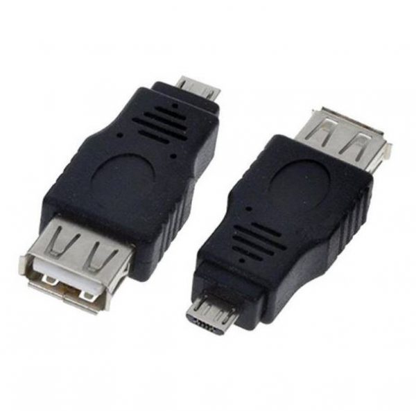 ADATTATORE OTG USB (F) A MICRO USB (M) PER SMARTPHONE