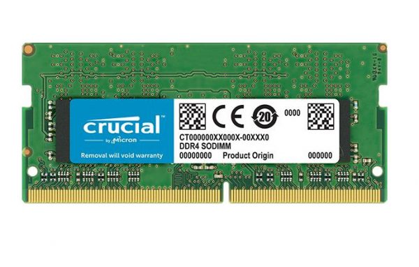 MEMORIA SO-DDR4 4 GB PC2400 (1X4) (CT4G4SFS824A)
