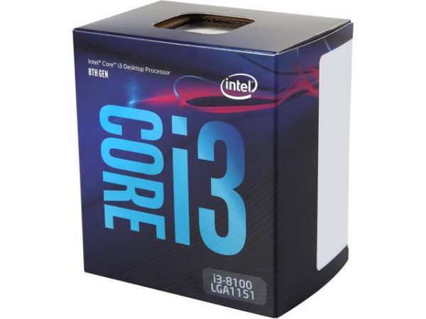 CPU CORE I3-8100 1151 BOX