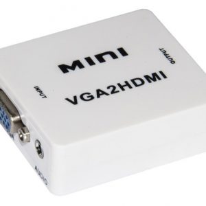 MINI CONVERTITORE VGA-HDMI CON AUDIO (LKCONV06)