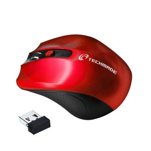 MOUSE TM-XJ30-RED ROSSO WIRELESS