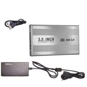 BOX ESTERNO 3.5"" (29015) SATA USB 3.0 SILVER