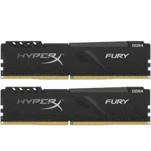 MEMORIA DDR4 8 GB HYPER X FURY PC3200 MHZ (2X4) (HX432C16FB3K2/8)