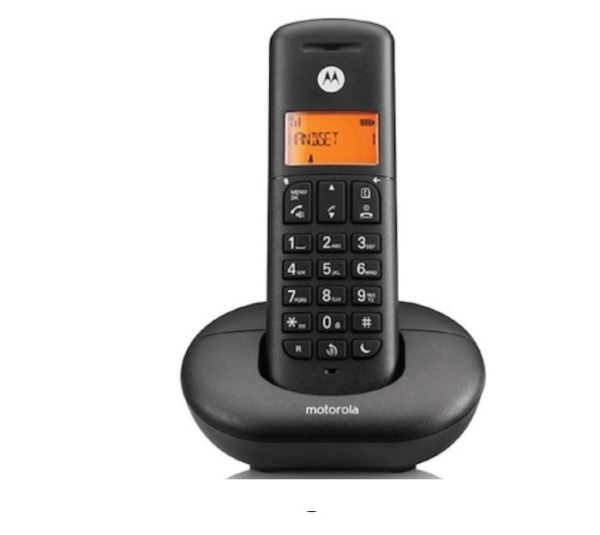TELEFONO CORDLESS E201 NERO (MOTOE201B)